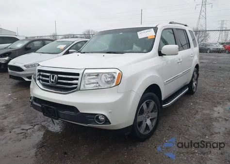 2012 Honda Pilot Touring from USA, damaged, VIN 5FNYF4H92CB065563